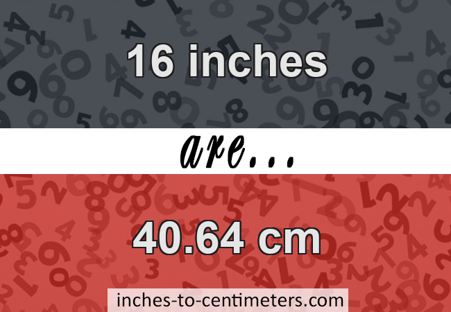 9 11 16 inches to centimeters